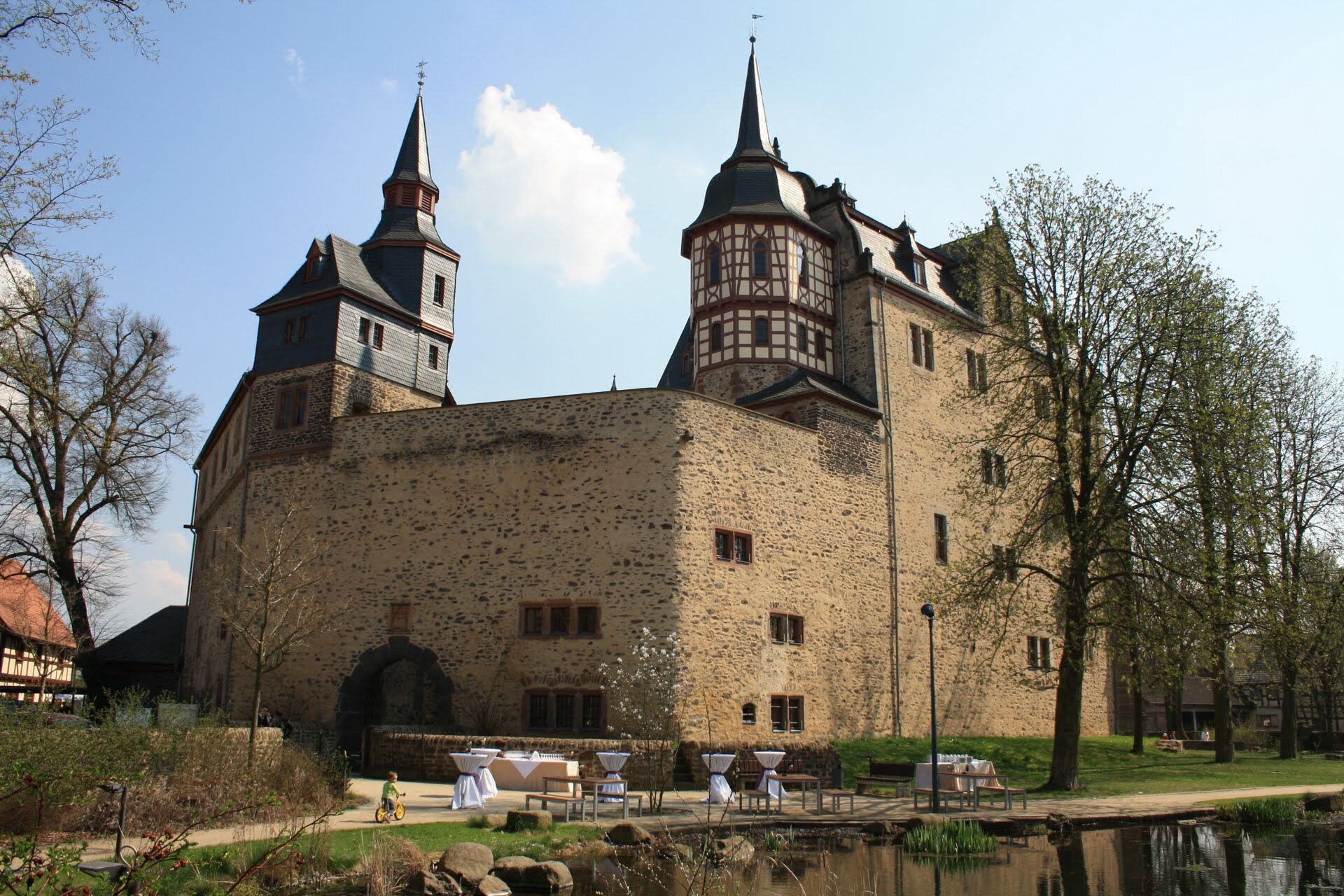 Hotel Schloss Romrod Bagian luar foto